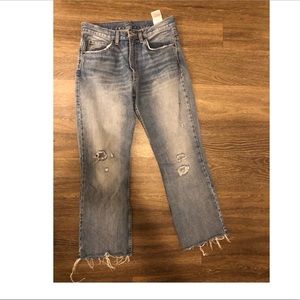 Levi’s 517 distressed jeans